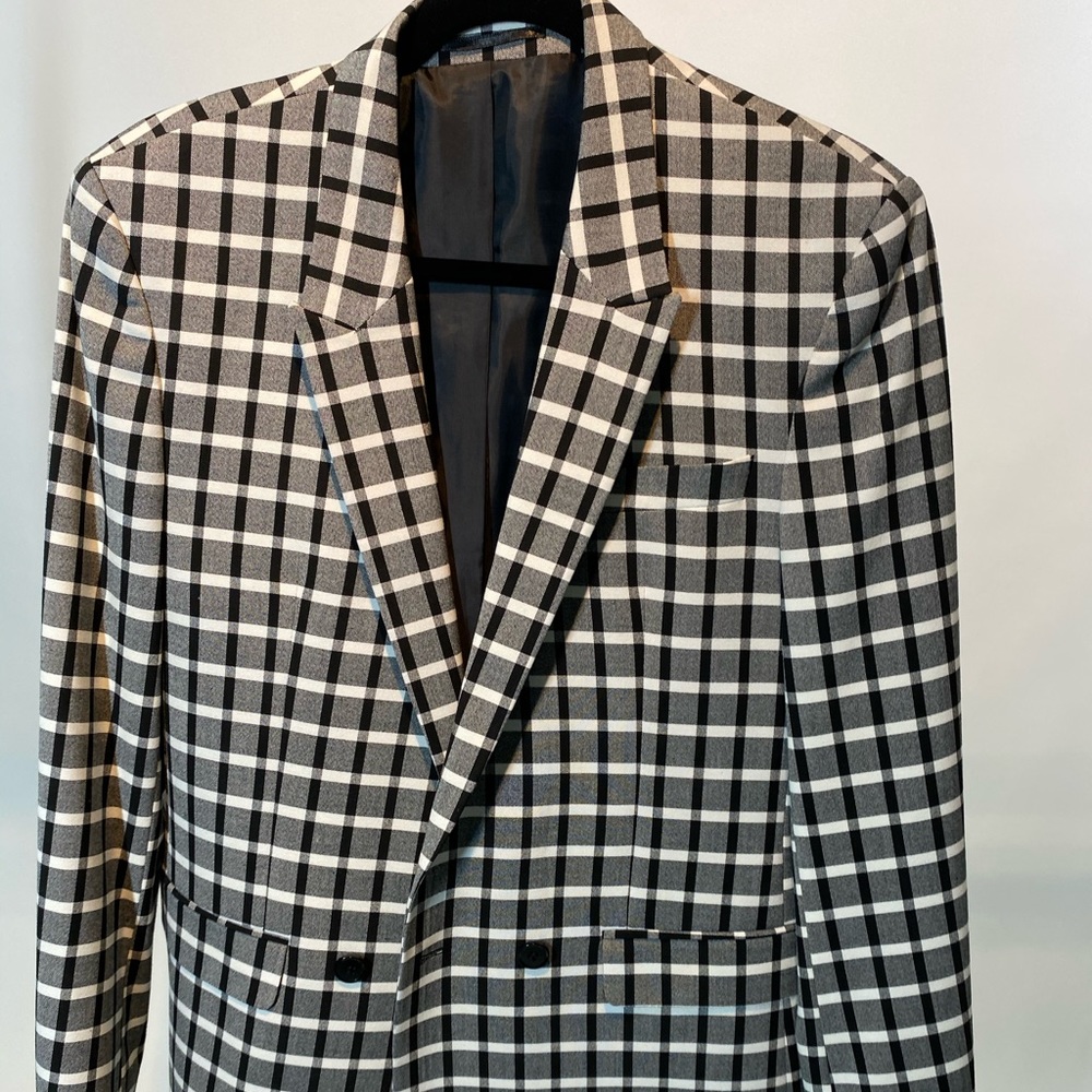 ASOS Plaid Stretch Preppy Suit